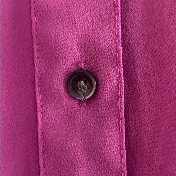 Calvin Klein purple blouse. Size L - Picture 7 of 8